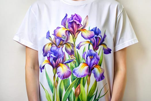 a short sleeved casual top, generally made of cotton, having the shape of a T when spread out flat