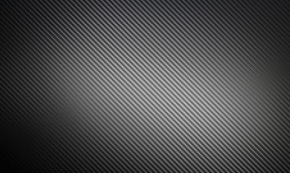 Dark carbon fiber background with diagonal weave pattern 3d