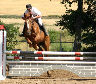 Jumping over the wall