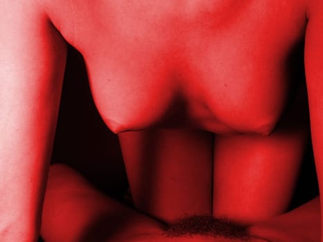 Nude Couple Red