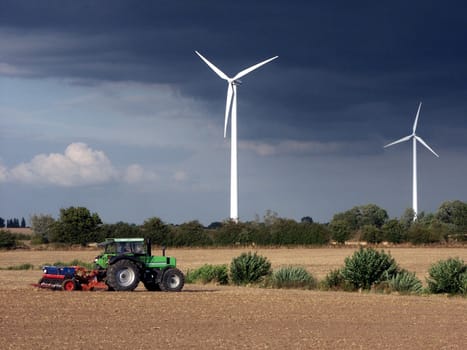 Wind power plant