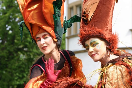 This photo was taken at the exhibition - Hedera and Bux - in Neuhaus Castle.