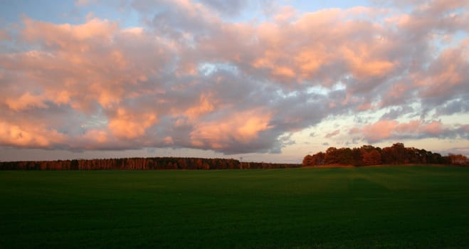the last light of the day