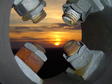 A different kind of sunset
