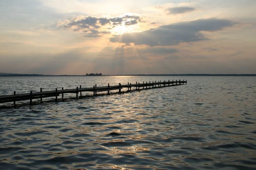 I took the picture in May 2004 at the Steinhuder Meer