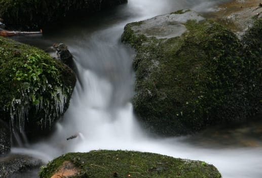 Silberbachtal waterfall