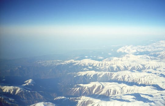 On a plane over Iran
