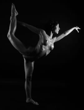 Isa on gymnastics
