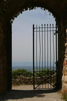 Castle ruins,Staufen im Breisgau