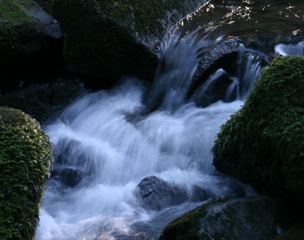 The Silberbach in the sunshine...