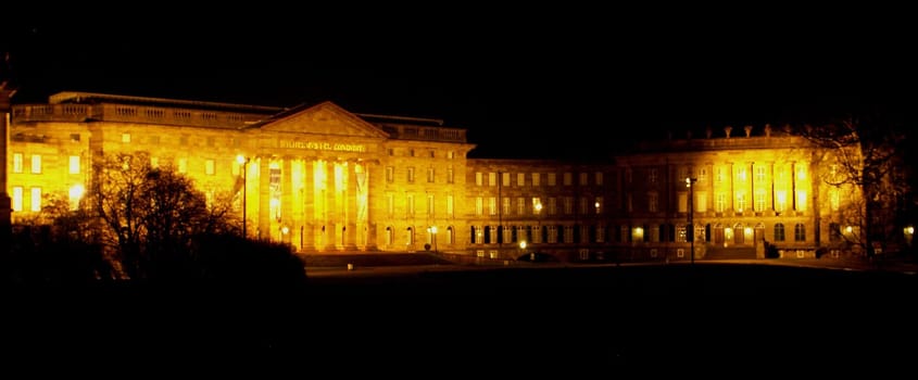 Kassel Castle at night