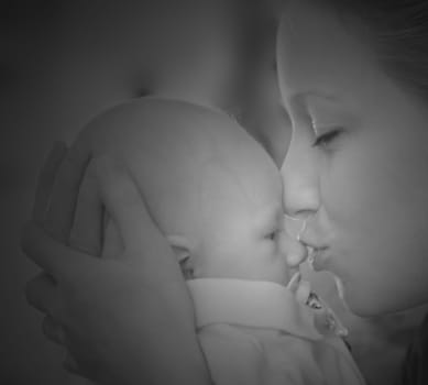 Nose kiss