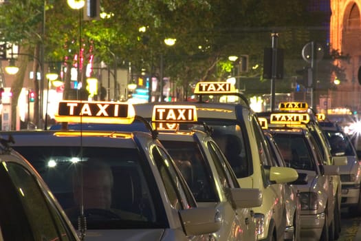 Taxi rank