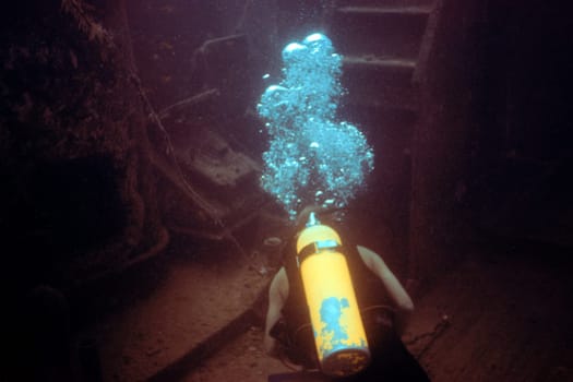 At the Halaveli wreck