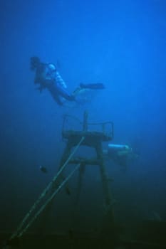 At the Halaveli wreck