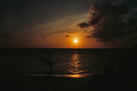 Maldivian sunset