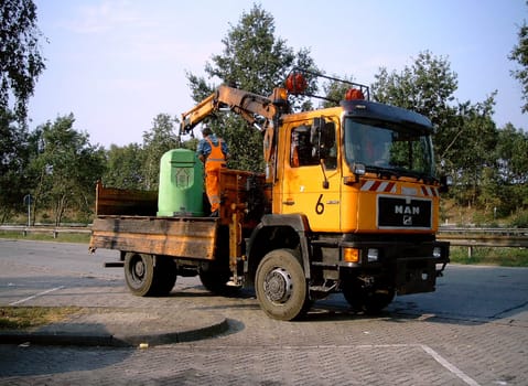 Garbage truck