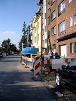 Mobile excavator