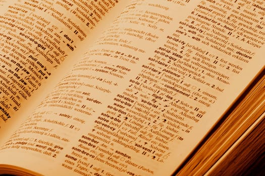 Dictionary I