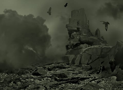Montage of five individual images