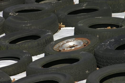 Scrap tire recycling