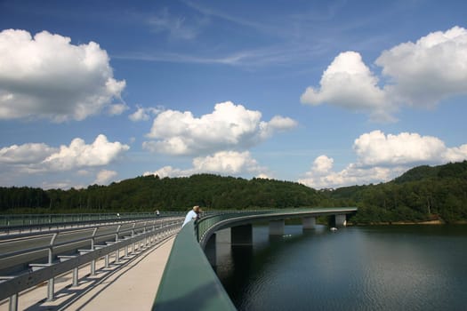 At the dam