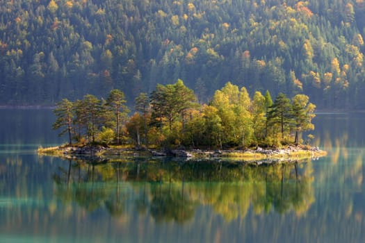 Island in the Eibsee