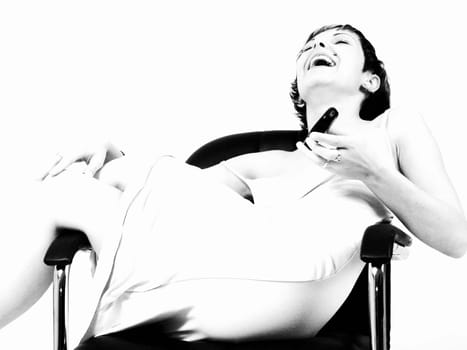 Woman on the phone
