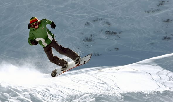Snowboarder in Lenk 2005