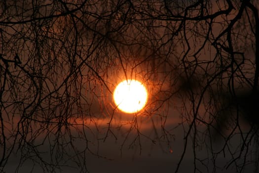 So the sun went down with us tonight.