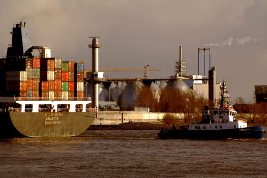 another picture from the series Port of Hamburg