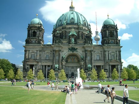 Berlin Cathedral and TV Tower