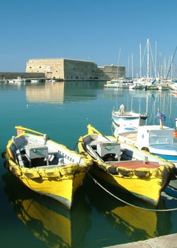 Yellow Boats