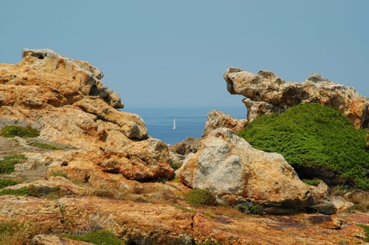 Created in June 2004 at Cap de Creus on the Costa Brava. Nikon D70,18-70.