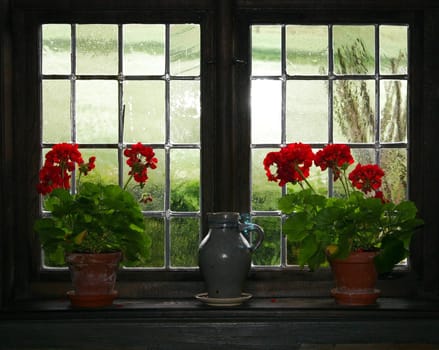 Taken in a half-timbered house