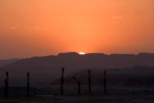 Sunset over the Desert II