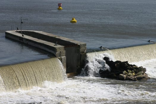 Weser weir