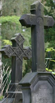 Grave crosses