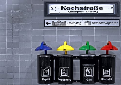 seen in a Berlin subway station