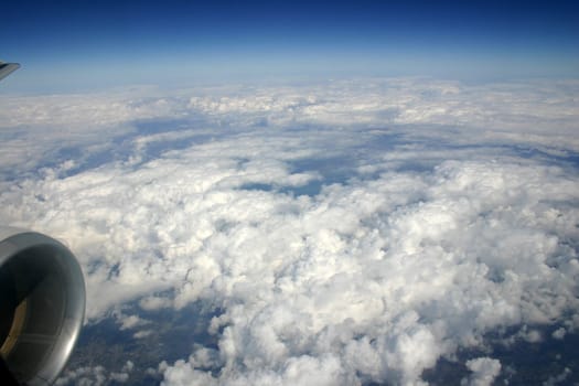 somewhere over Europe