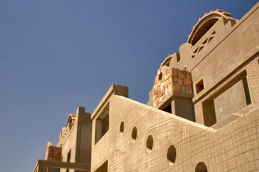 Egyptian construction site