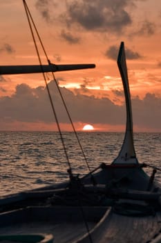 towards the sunset