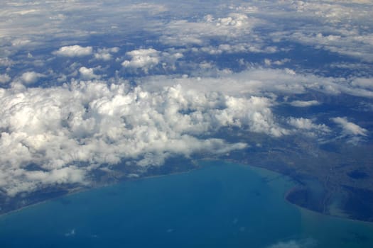 somewhere over Europe