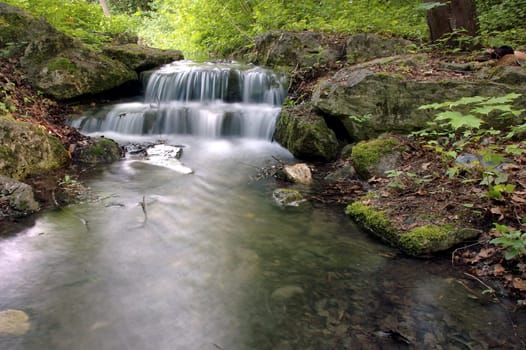 In the river