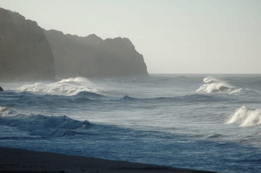 Choppy seas