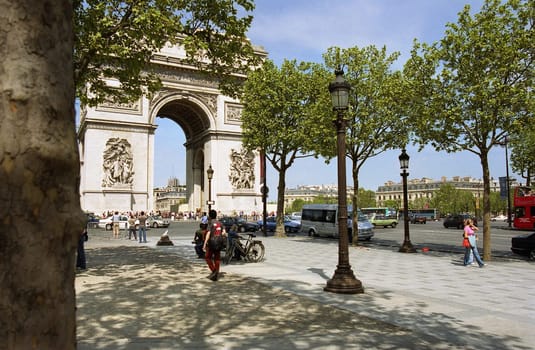 It wasn't easy to hide the disturbing scaffolding on the roof of the Arc...