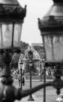 On the Place de la Concorde