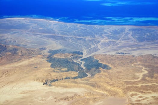 Desert Canyon & Red Sea,Egypt
