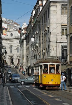 Tram no. 28 runs from east to west Lisbon and back again,adventurously roaming through many of the most beautiful areas.