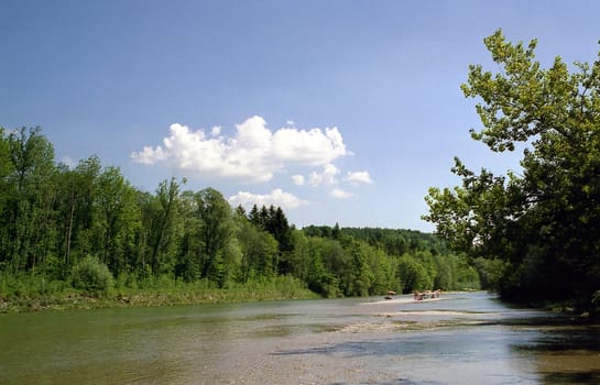 Isar near Schäftlarn